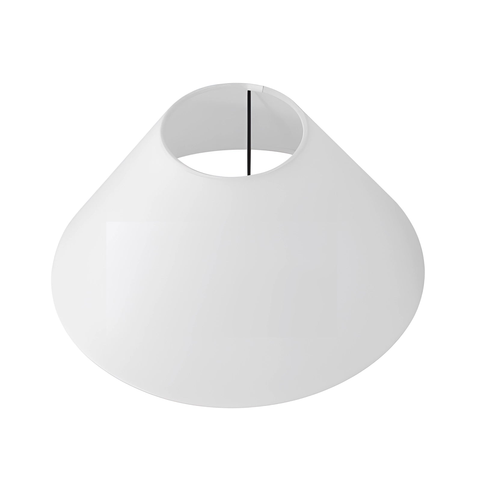 Modern black LED chandelier with dual lamps in a double cone design, hanging from the ceiling as a stylish lighting fixture for interior spaces.