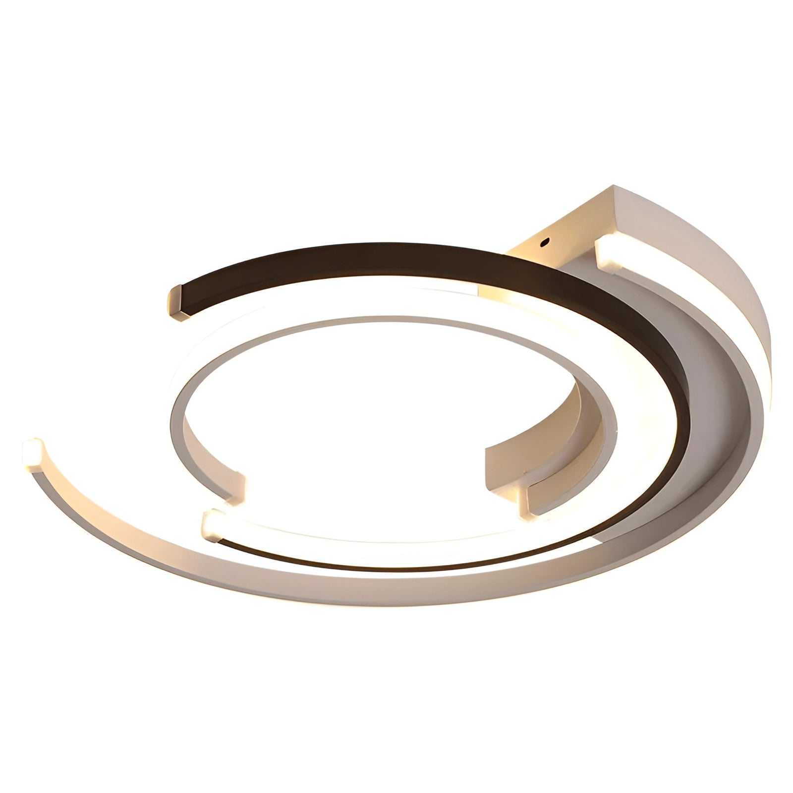 Modern LED Spiral Chandelier - Energy-Efficient Ceiling Light