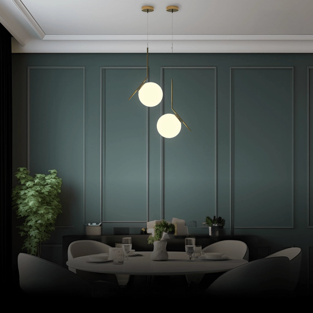 Modern Minimalist Circular LED Night Lamp - Warm Glow for Luxury Decor