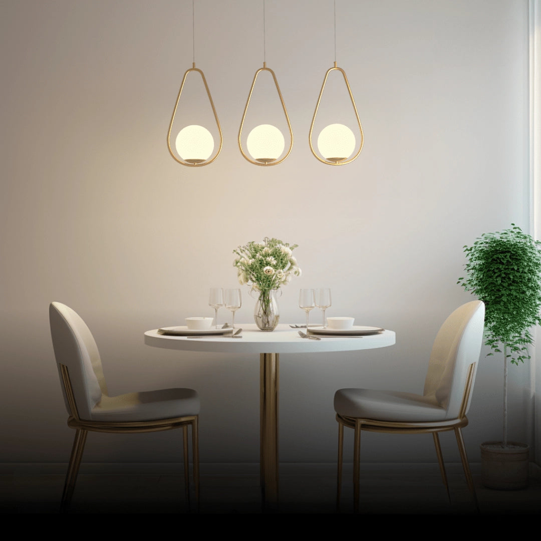 Modern Minimalist Circular LED Night Lamp - Warm Glow for Luxury Decor