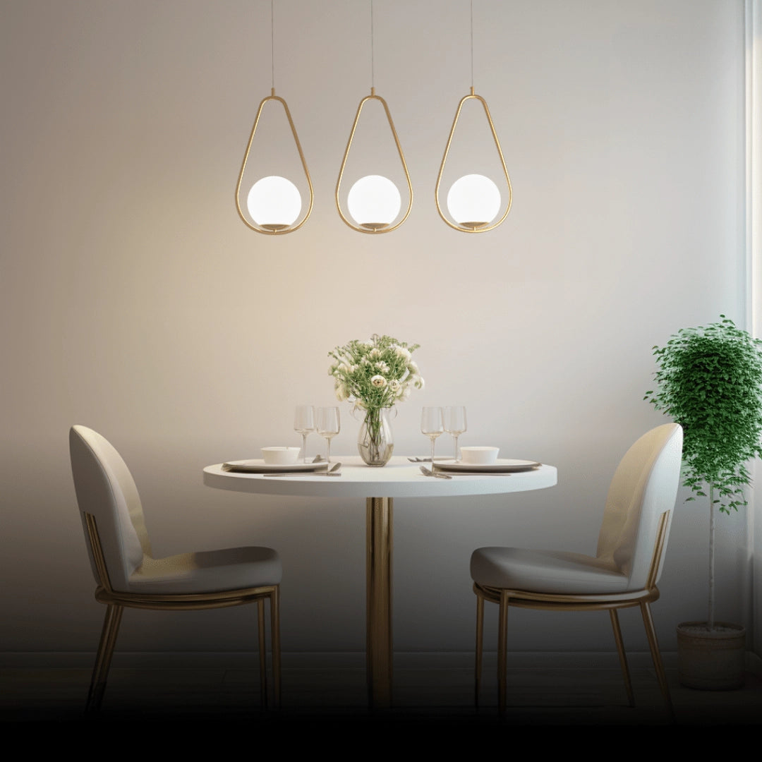 Modern Minimalist Circular LED Night Lamp - Warm Glow for Luxury Decor