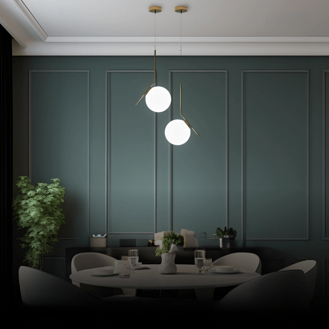 Modern Minimalist Circular LED Night Lamp - Warm Glow for Luxury Decor