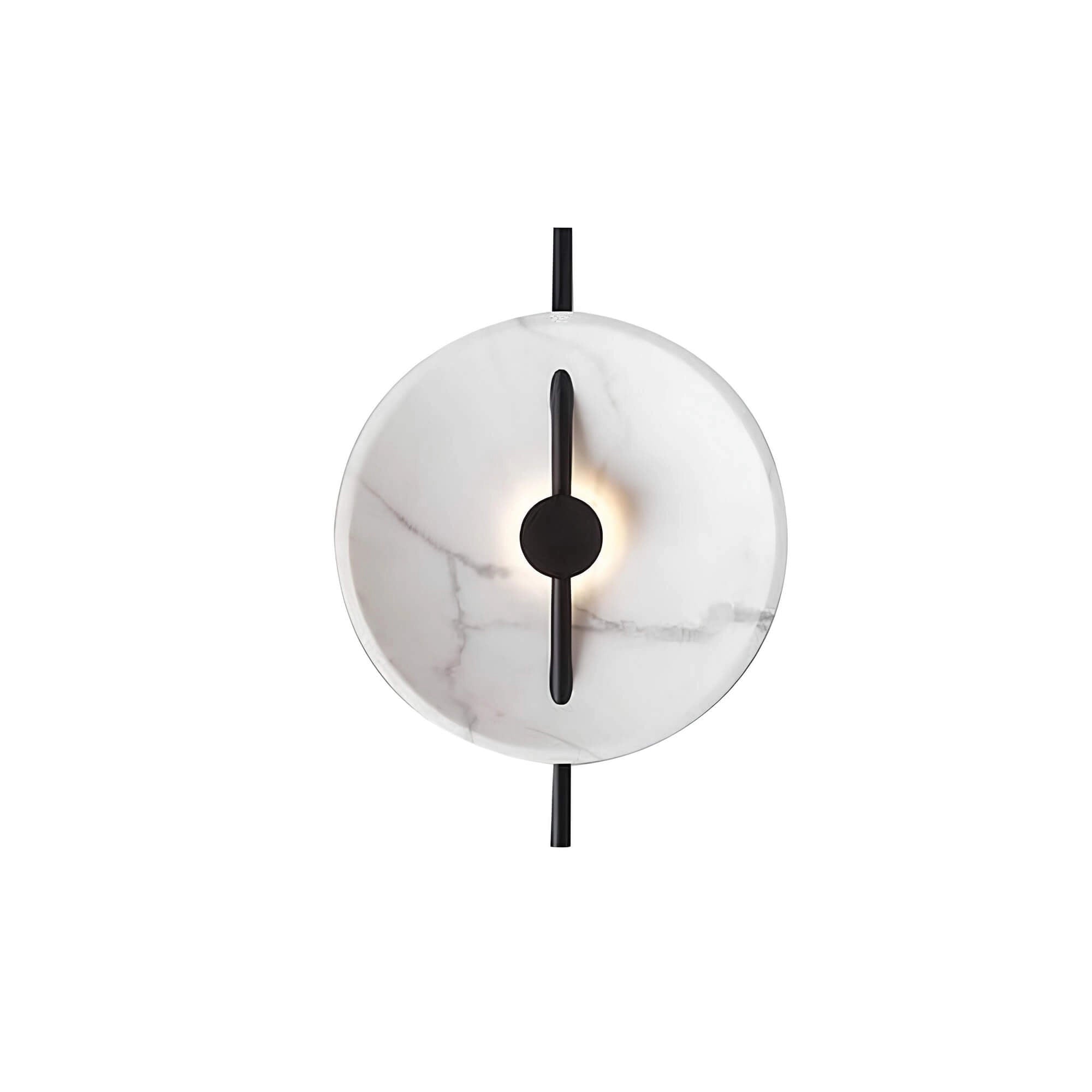 Modern minimalist silver round wall clock with a sleek and simple design, featuring clear numerical font and stylish metal finish, ideal for contemporary interior decor.