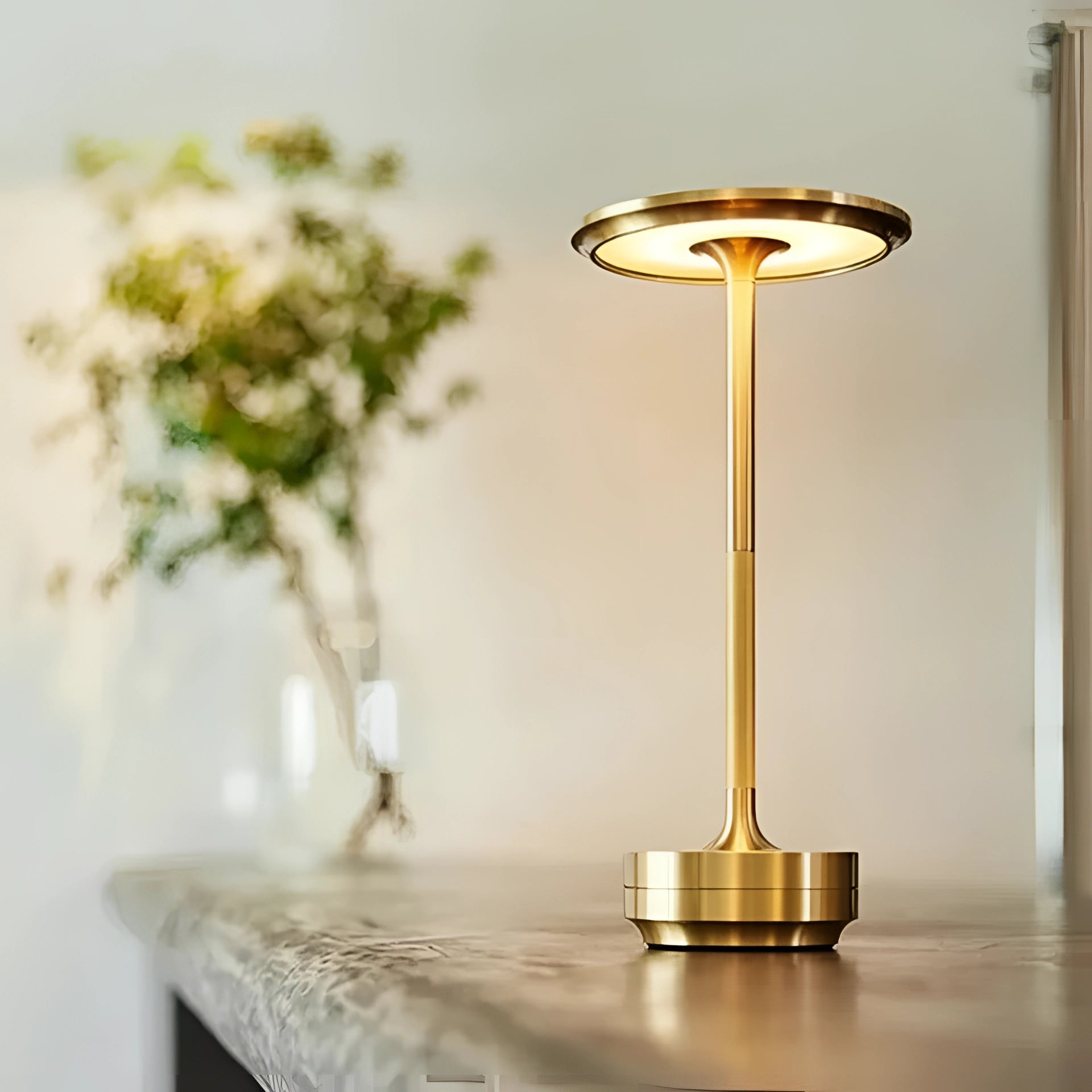 Modern Sleek Black LED Table Lamp - Adjustable Lighting Fixture