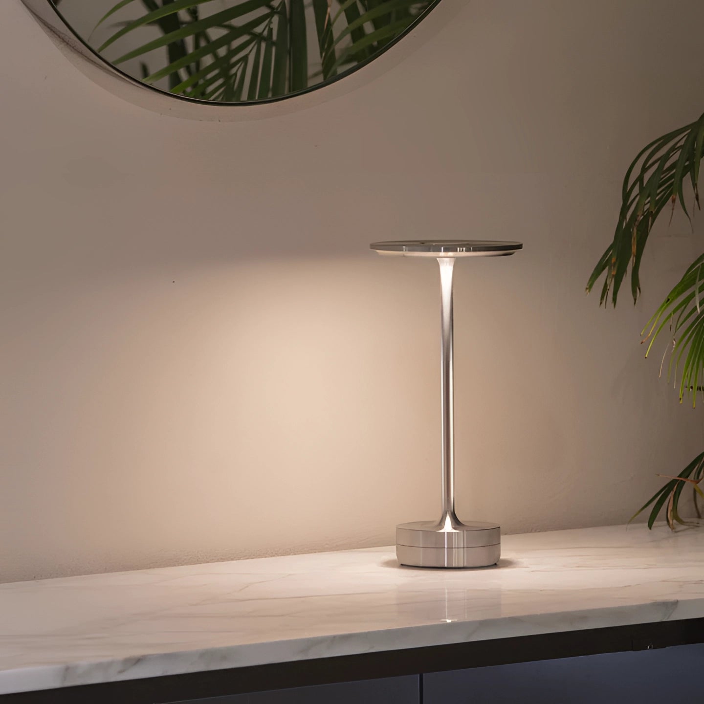 Modern Sleek Black LED Table Lamp - Adjustable Lighting Fixture