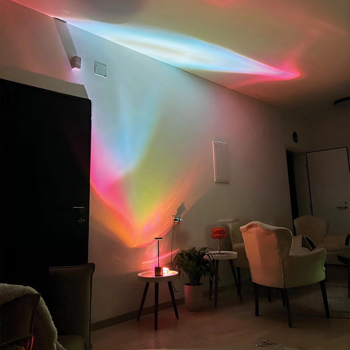 Multicolor LED Projector - RGB Decorative Ambient Home Lighting