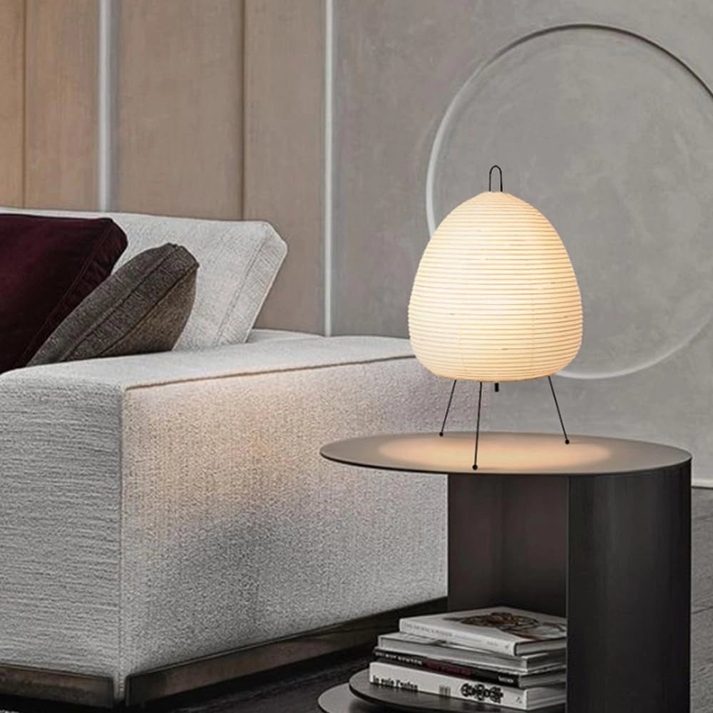 Nordic Oversized Globe Floor Lamp - Modern Tripod Base Lighting