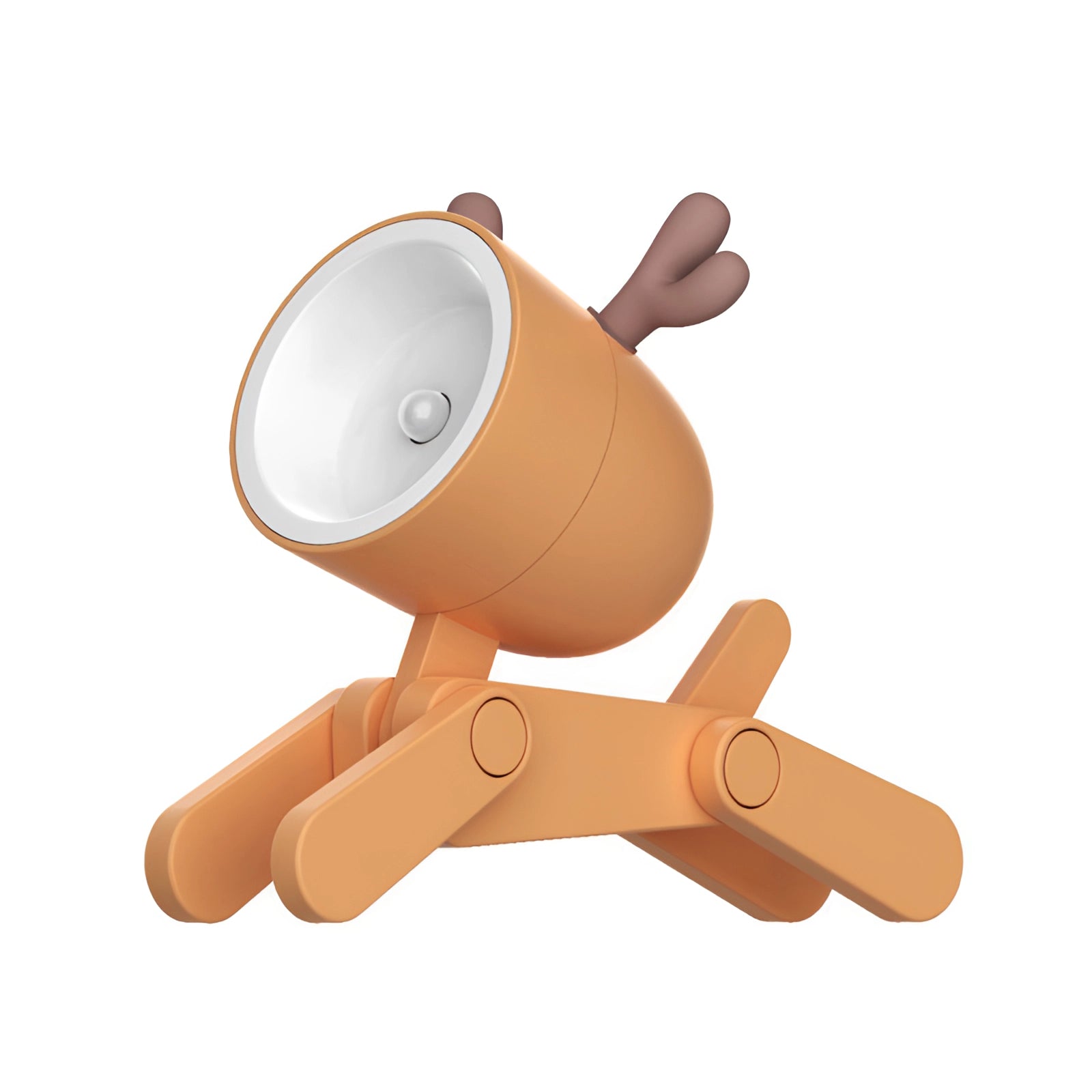 CharmingClip USB LED Desk Lamp with Flexible Arm in Playful Pink