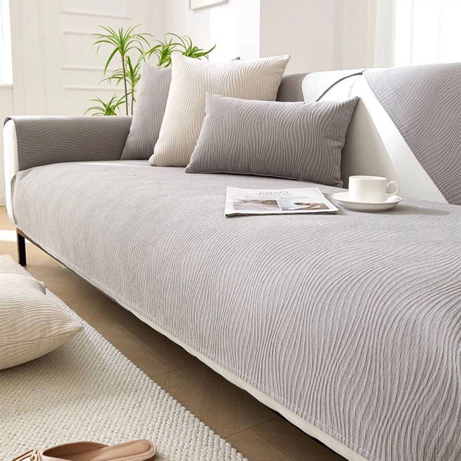 Sage Green Corduroy Upholstery Fabric - Soft, Durable & Eco-Friendly