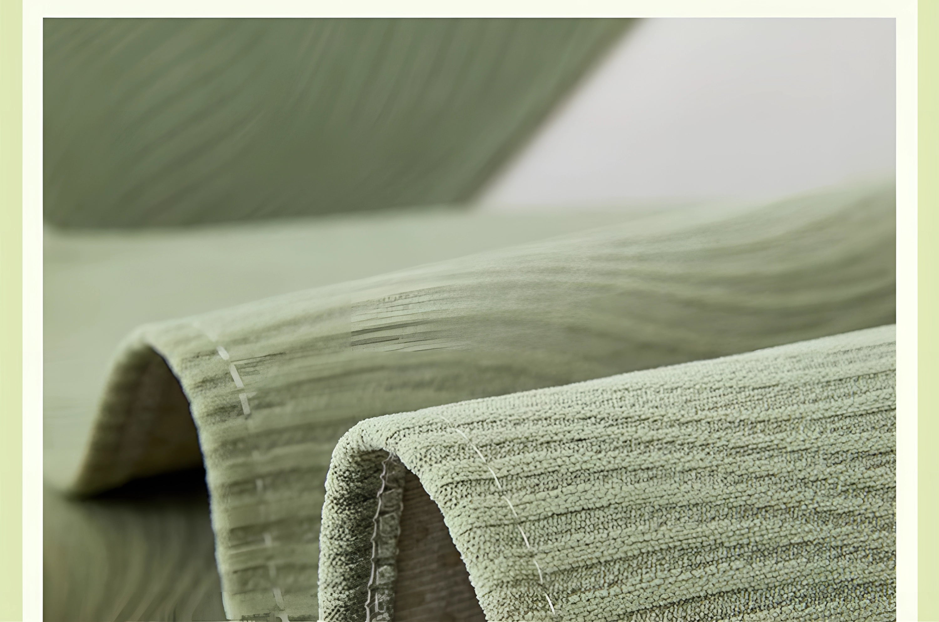 Sage Green Corduroy Upholstery Fabric - Soft, Durable & Eco-Friendly
