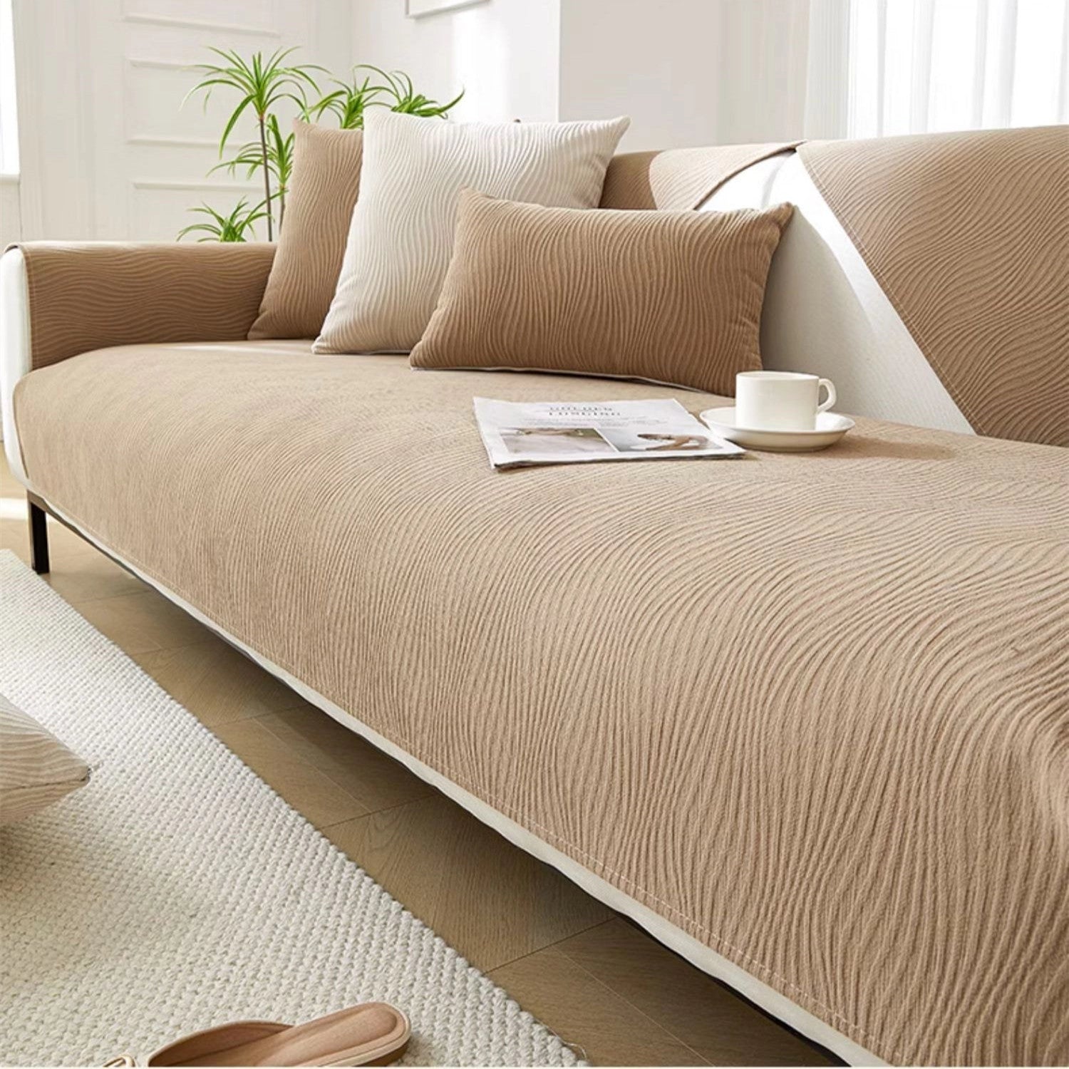 Sage Green Corduroy Upholstery Fabric - Soft, Durable & Eco-Friendly