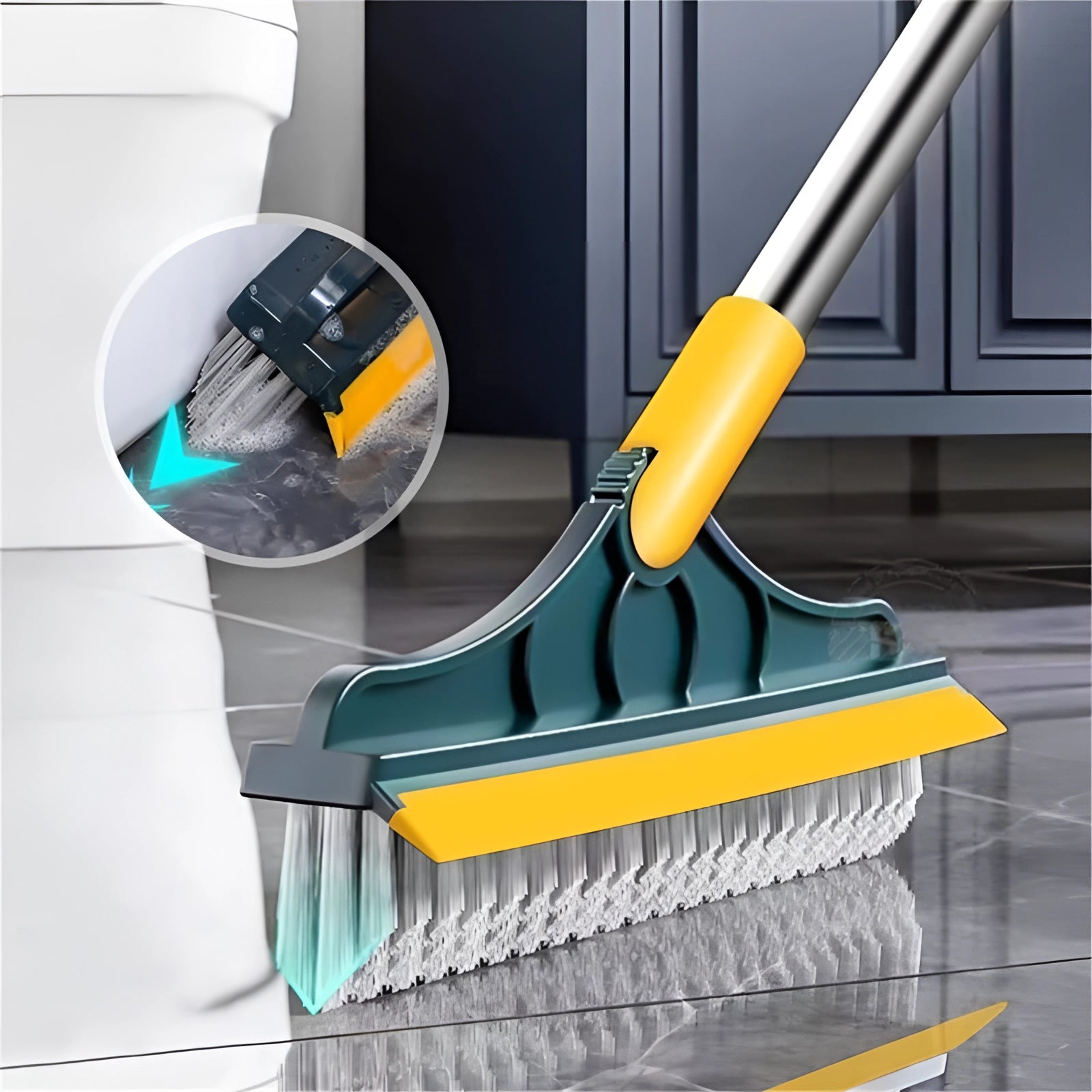Siemens Dual-Function Washing Machine & Integrated Broom Cleaner