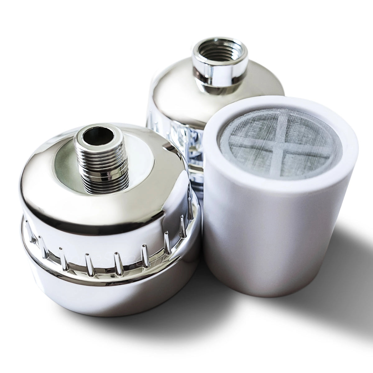 Stainless Steel Shower Filter - Chlorine Removal & High-Pressure