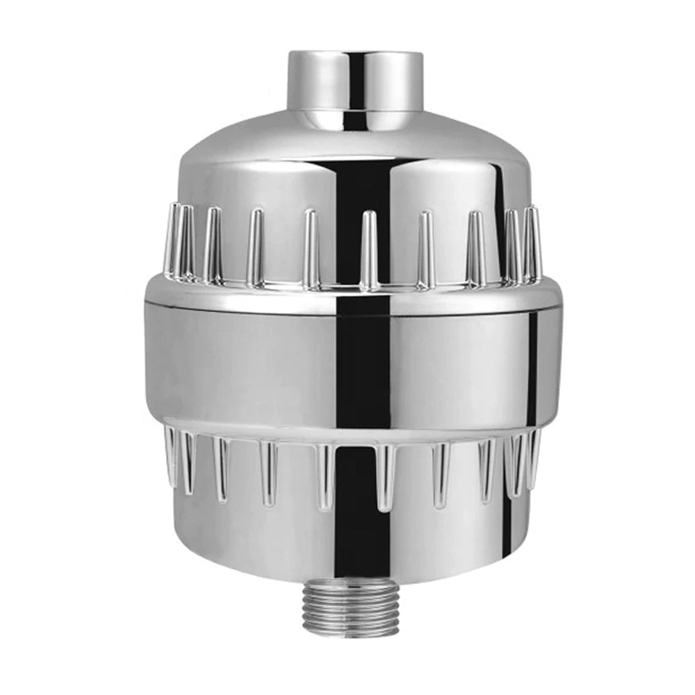 Stainless Steel Shower Filter - Chlorine Removal & High-Pressure
