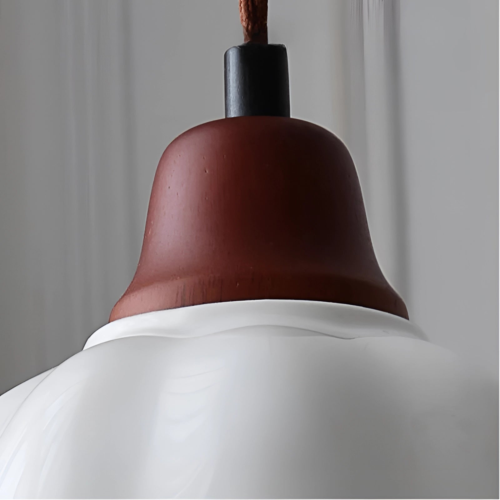 Vintage floral glass pendant light with frosted glass and metal accents, featuring a ceiling fixture design for chandelier decor.
