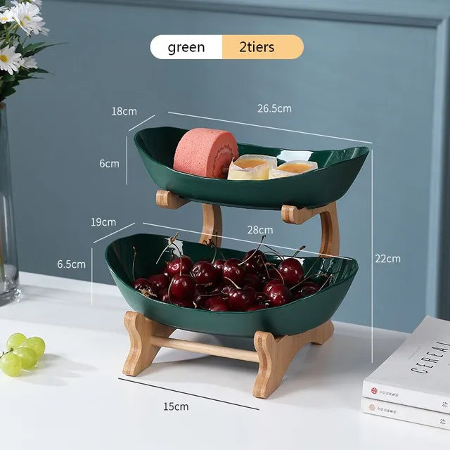 Taavita - Kitchen Fruit Bowl with Multiple Levels