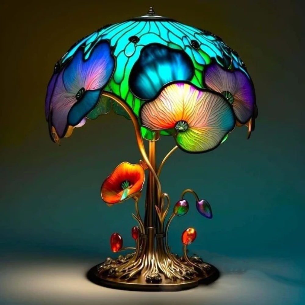Artisan LED Table Lamp with Glass Design for Cozy Ambiance