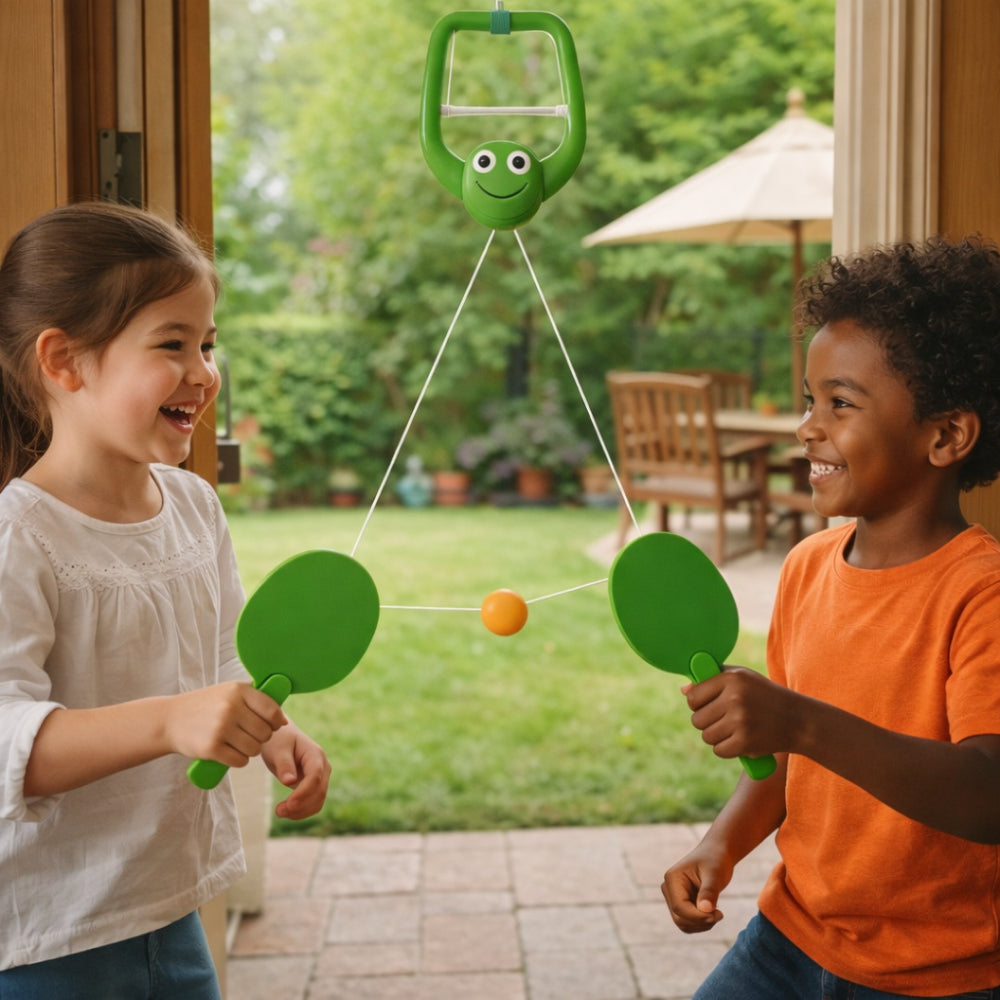 Doorway Table Tennis Game Set for Family Fun Anywhere