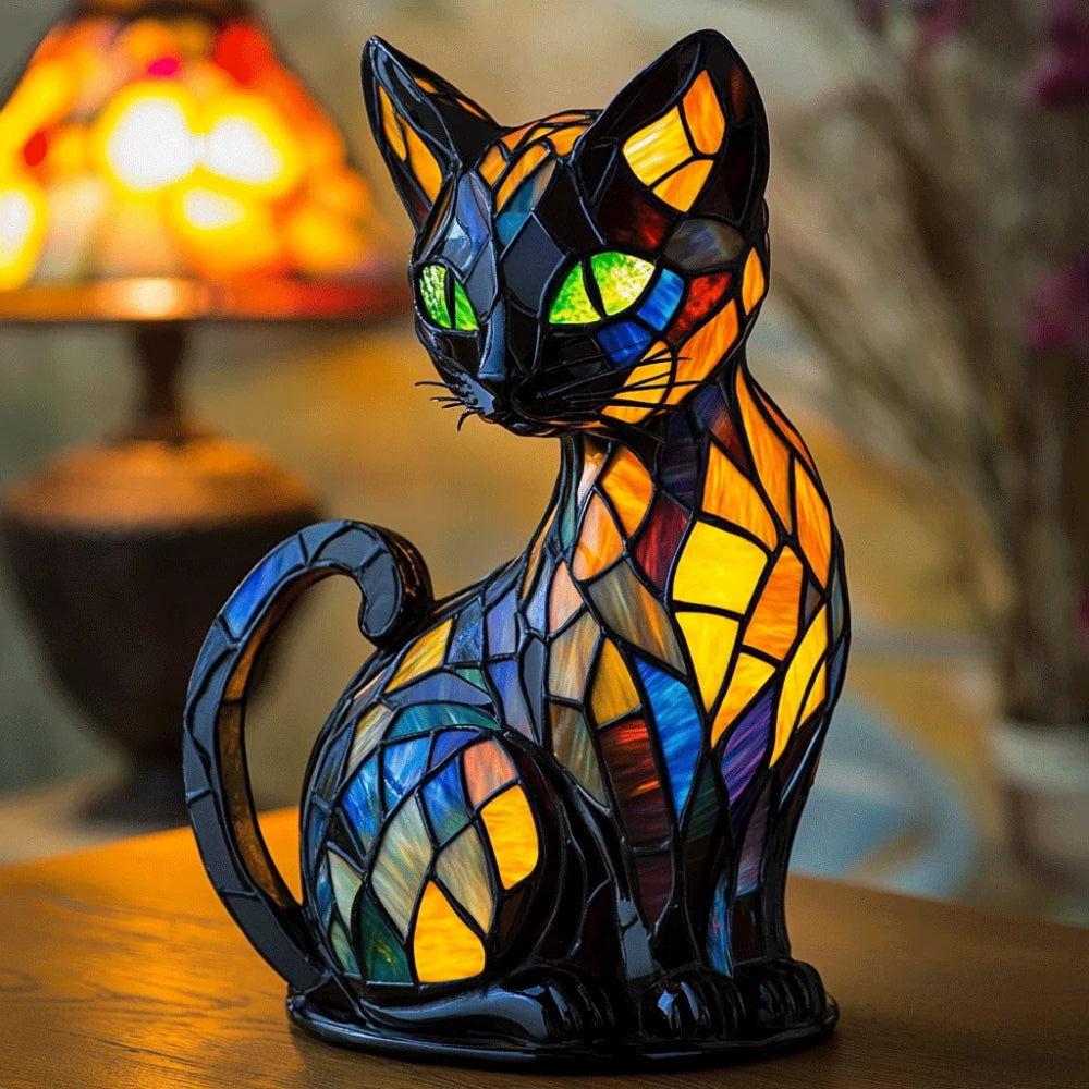 Charming Cat-Inspired Table Lamp for Cozy Ambiance