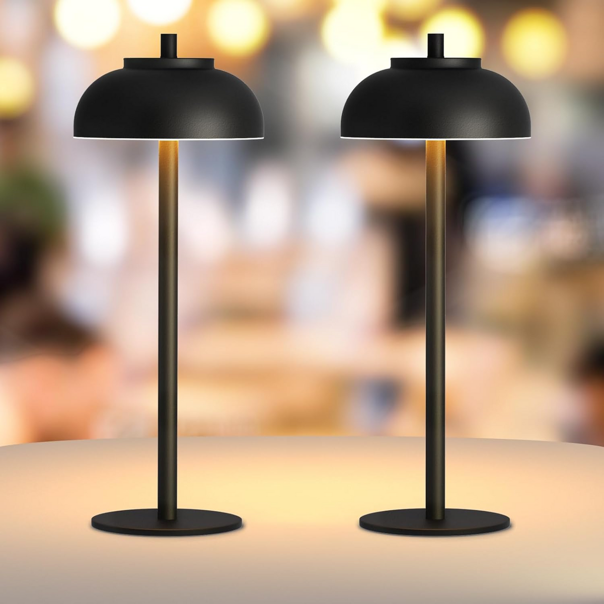 Stylish Cordless LED Table Lamp with Touch Control