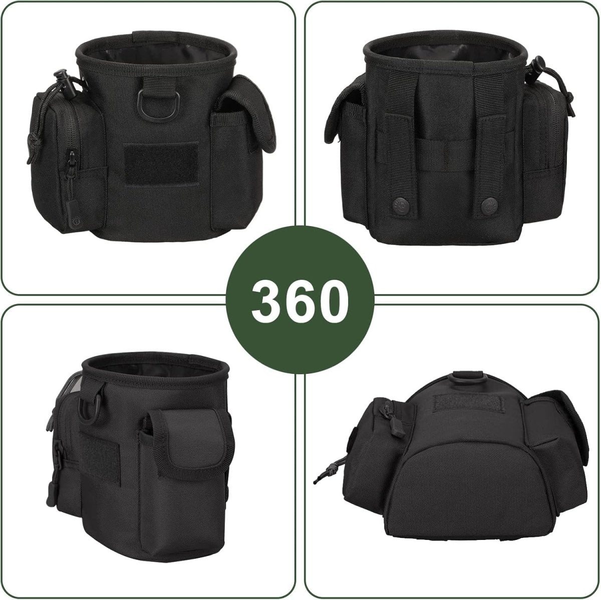 Dog Training Pouch for Treats with Quick Access | Versatile Walk Bag