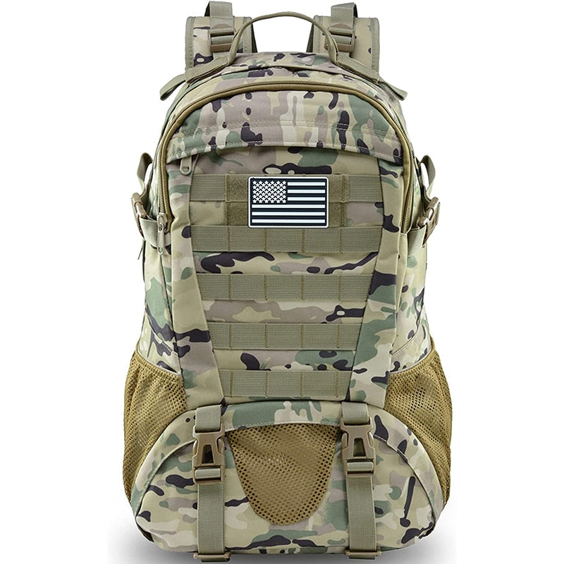 Military Rucksack with Heavy-Duty Storage – Weather-Resistant Backpack for Outdoor Use