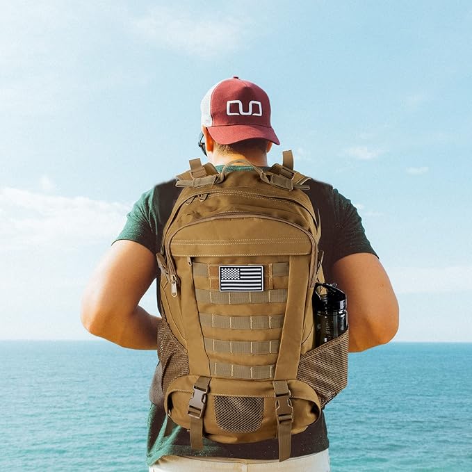 Military Rucksack with Heavy-Duty Storage – Weather-Resistant Backpack for Outdoor Use