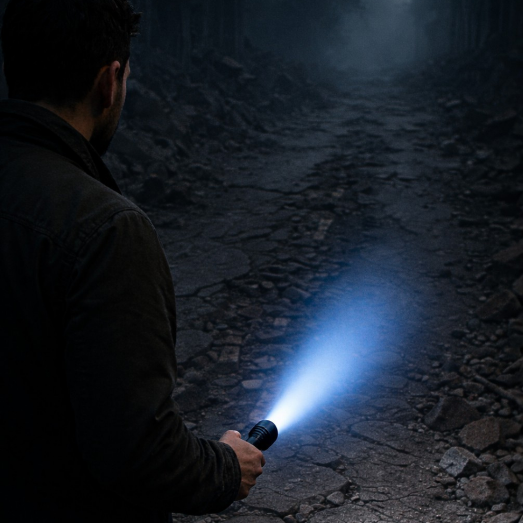 High-Intensity Waterproof Flashlight | Essential Outdoor Emergency Light