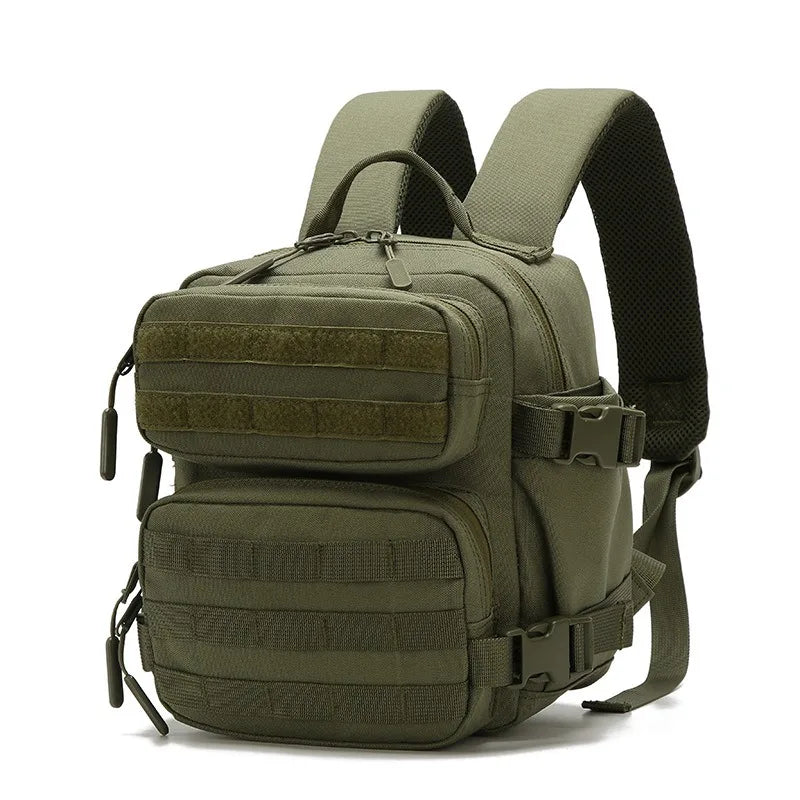 9L Compact MOLLE Backpack – Durable Mini Rucksack for Hiking and EDC