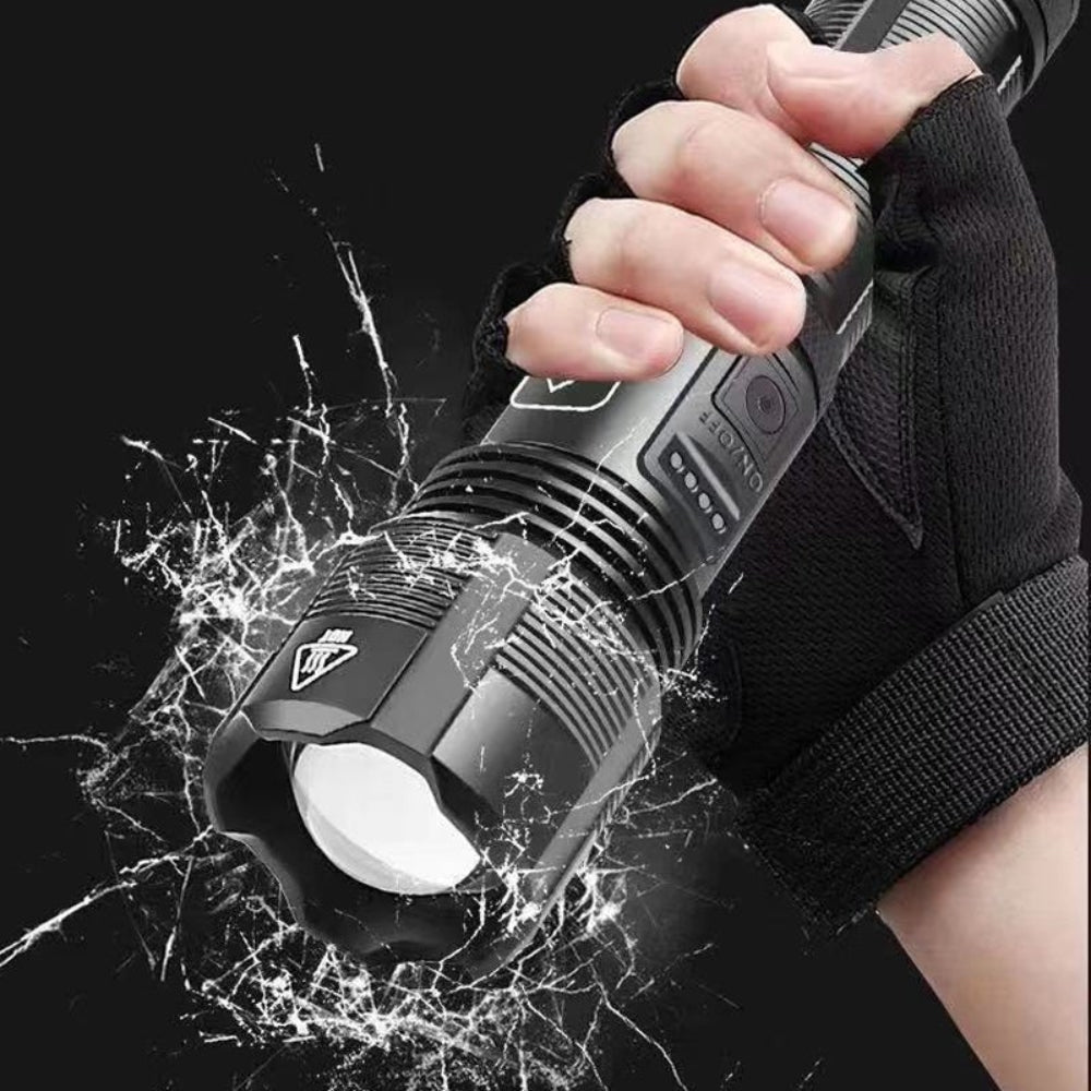 High-Performance USB Rechargeable Tactical Flashlight