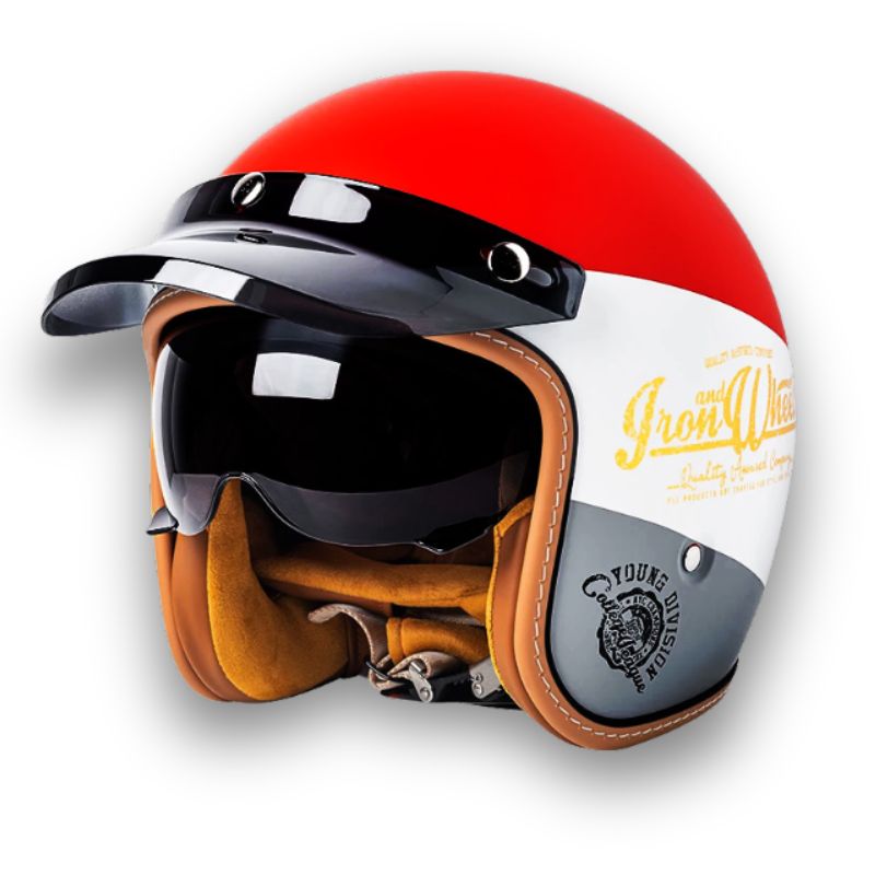 Lightweight Motorcycle Helmet - ECE & DOT Approved Safety Gear