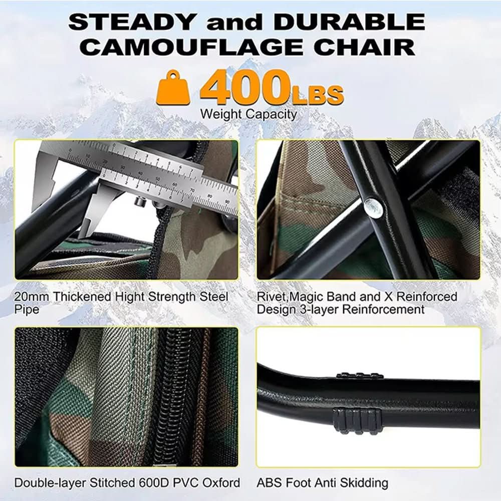 All-in-One Outdoor Backpack with Chair and Cooler
