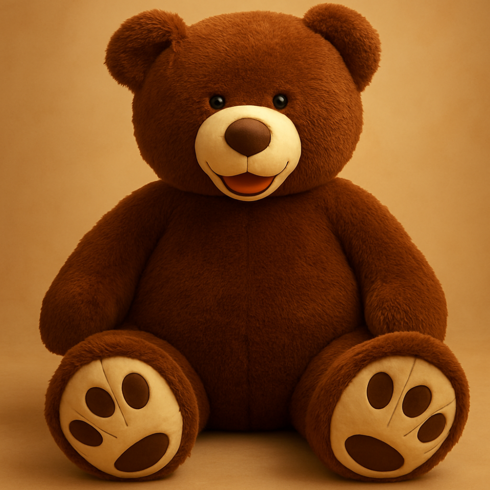 Giant Cuddly Bear Plush Toy - Perfect Gift for All Ages