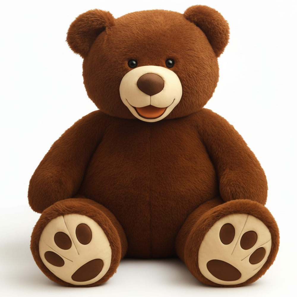 Giant Cuddly Bear Plush Toy - Perfect Gift for All Ages