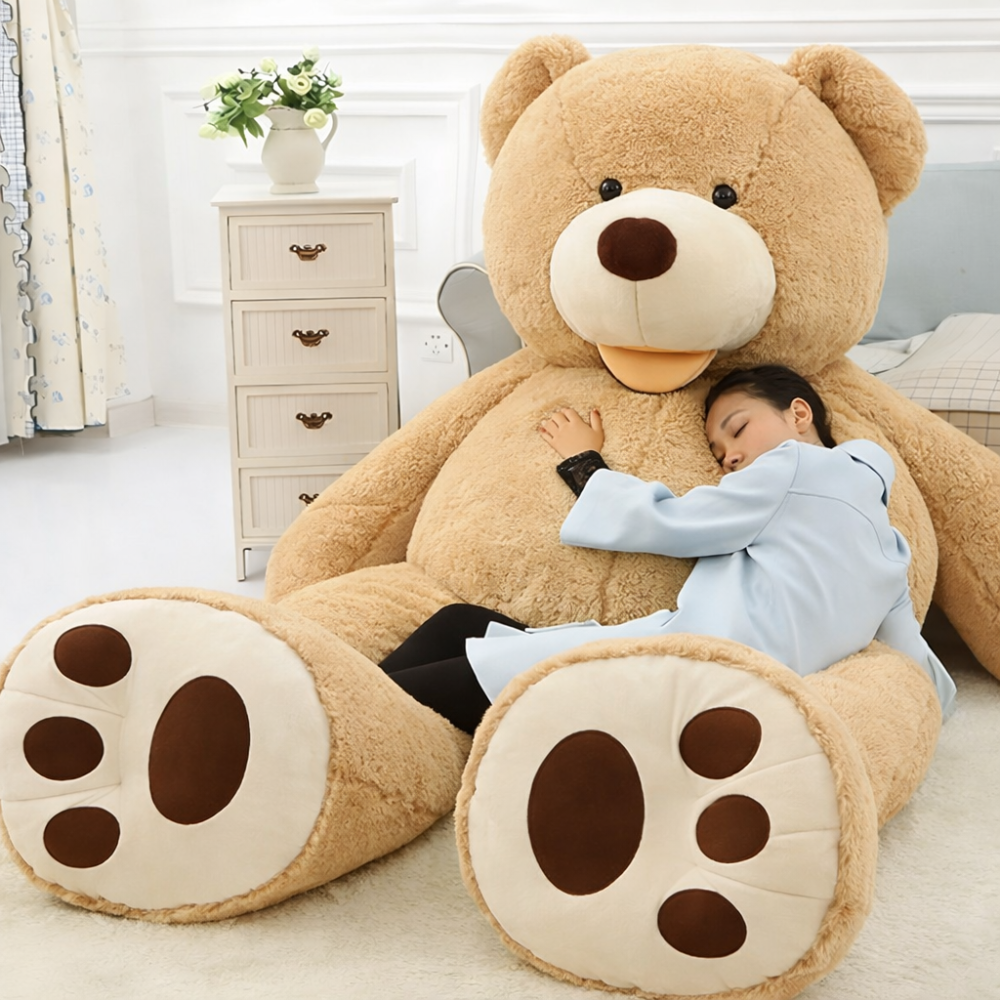 Giant Cuddly Bear Plush Toy - Perfect Gift for All Ages