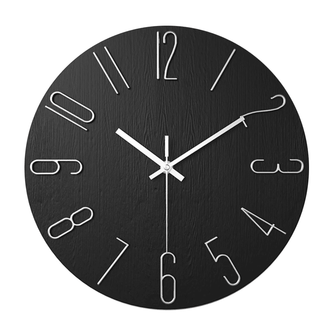 Tranquil Timekeeper: Sleek Silent Wall Clock for Modern Homes