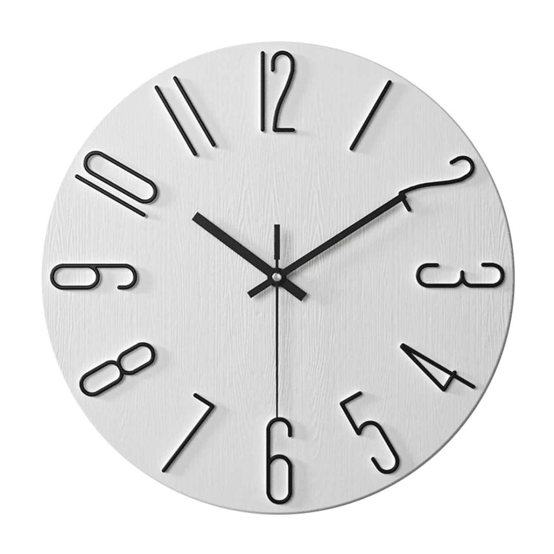 Tranquil Timekeeper: Sleek Silent Wall Clock for Modern Homes