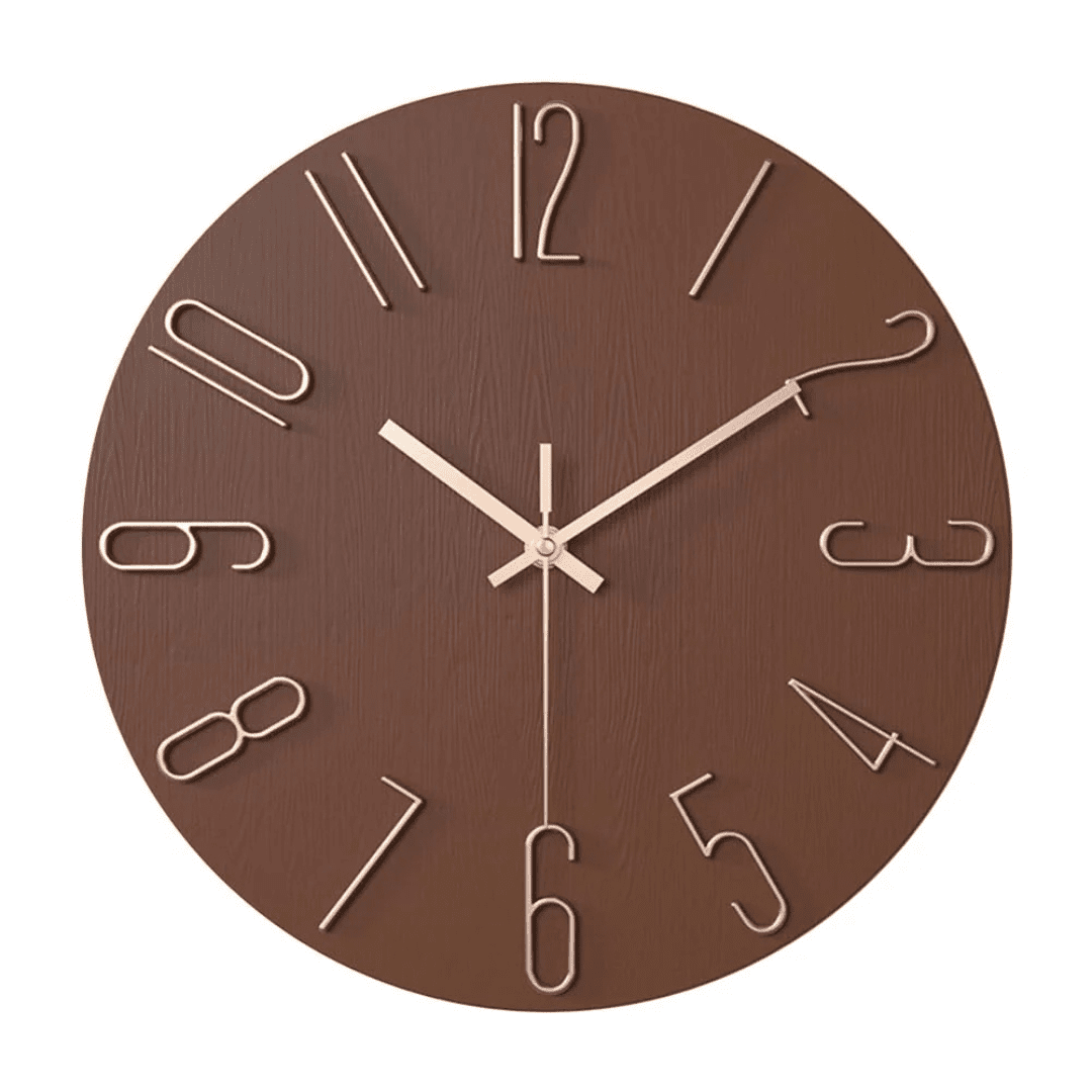 Tranquil Timekeeper: Sleek Silent Wall Clock for Modern Homes