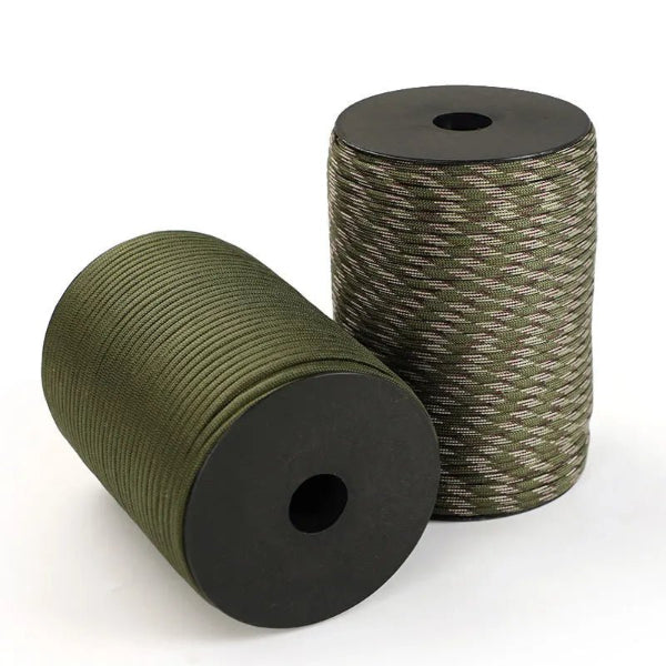 100m Military-Grade Paracord - 550lb Strength Versatile Outdoor Rope