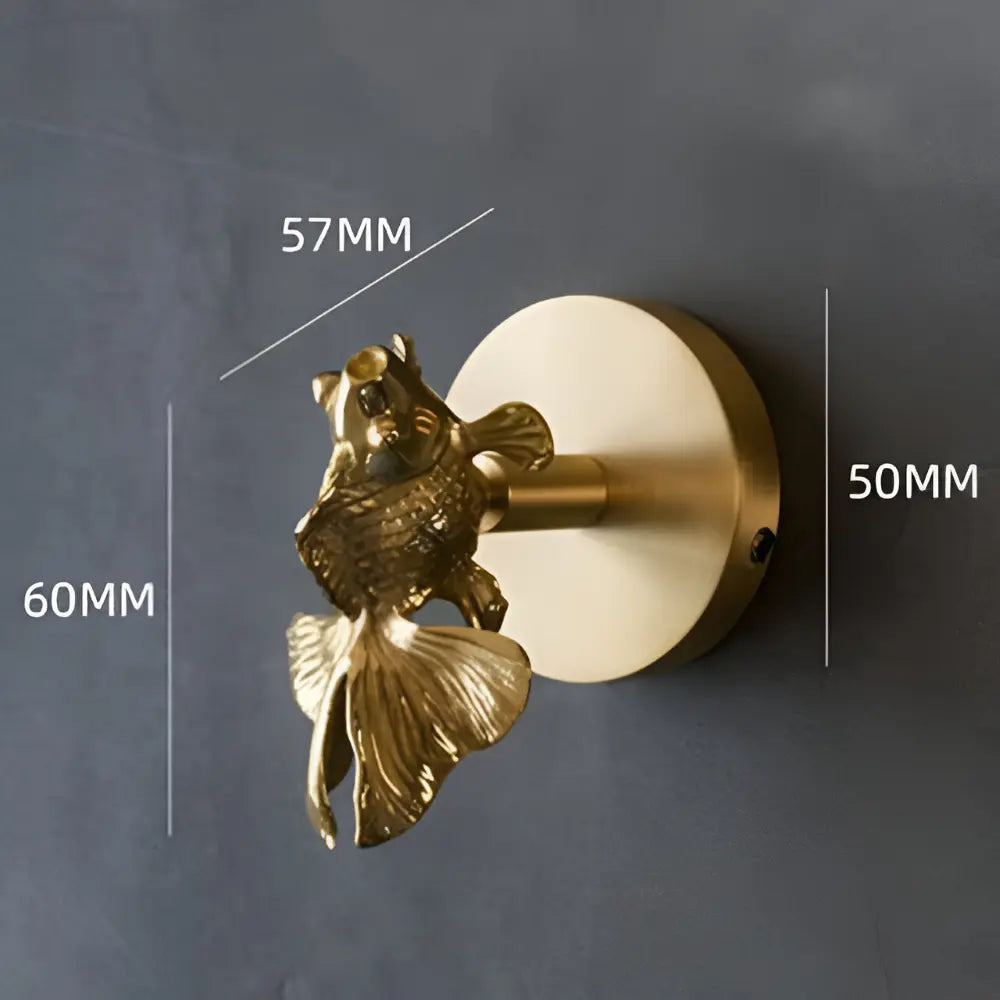 Charming Animal-Themed Wall Hook with Elegant Gold Accent