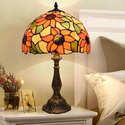 Artisan Crystal Desk Lamp in Vintage Design for Any Space