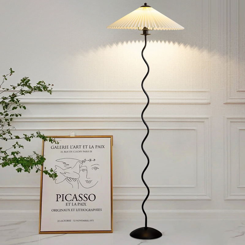 Taavita Floor Lamp "Taavita" – Foldable Lampshade in Elegant Design with Exquisite Details