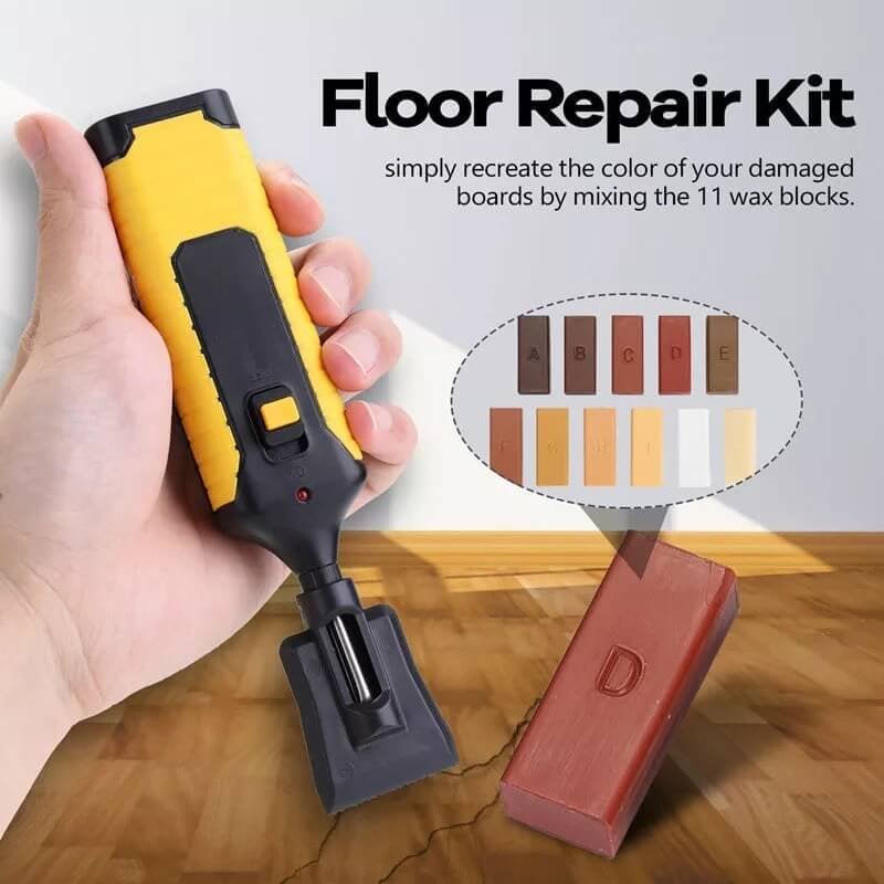 DIY Wooden Surface Restorer with Custom Color Matching for Furniture and Floors