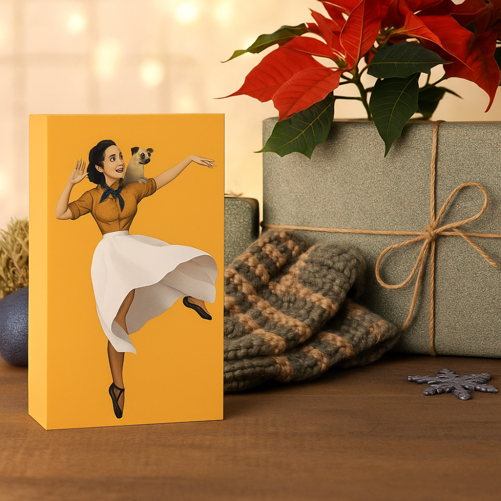 Charming Dance-Inspired Tissue Box Holder for Any Room