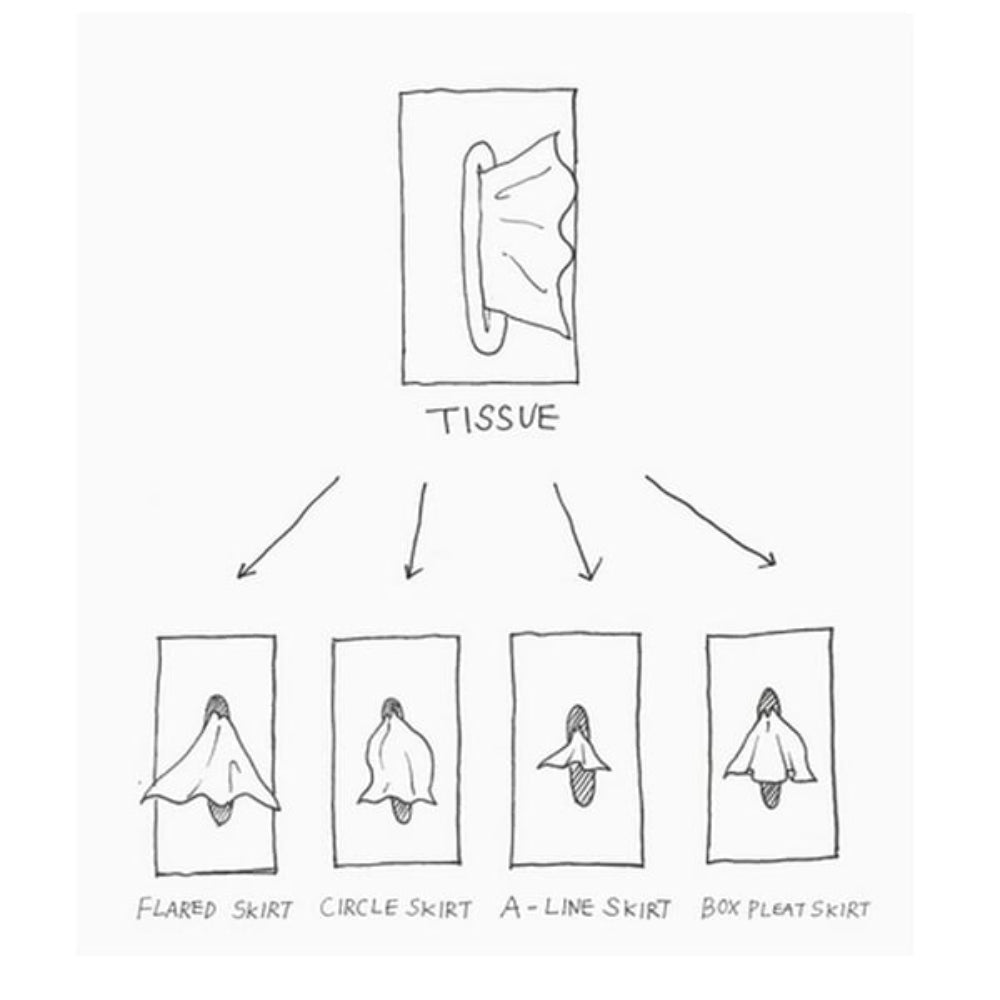 Charming Dance-Inspired Tissue Box Holder for Any Room