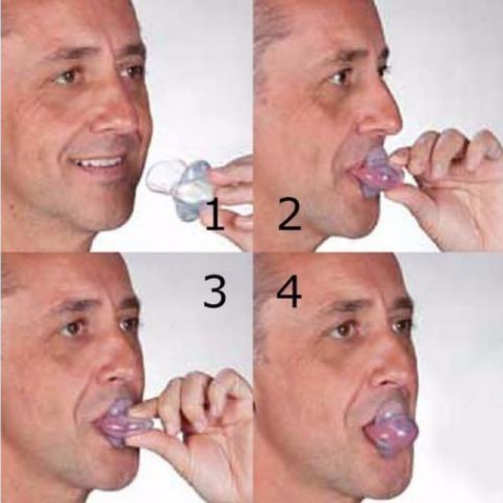 Nighttime Comfort and Travel Tongue Support Sleep Aid Device