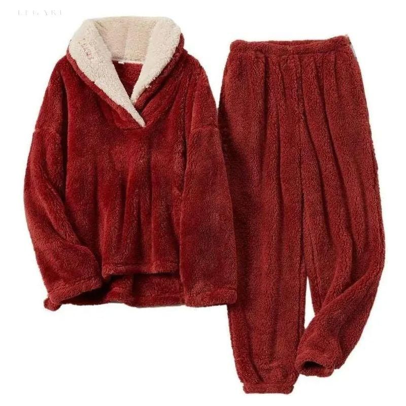 Taavita - Sherpa-Fleece Pajamas: warm and cozy