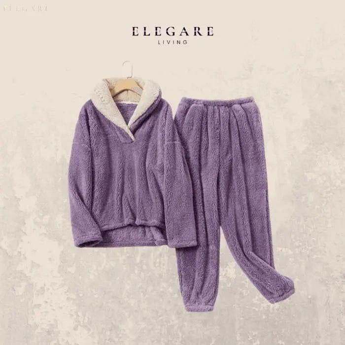 Taavita - Sherpa-Fleece Pajamas: warm and cozy