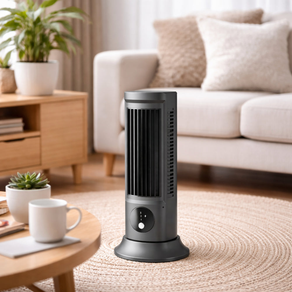 Slimline Airflow Tower Fan for Enhanced Room Comfort