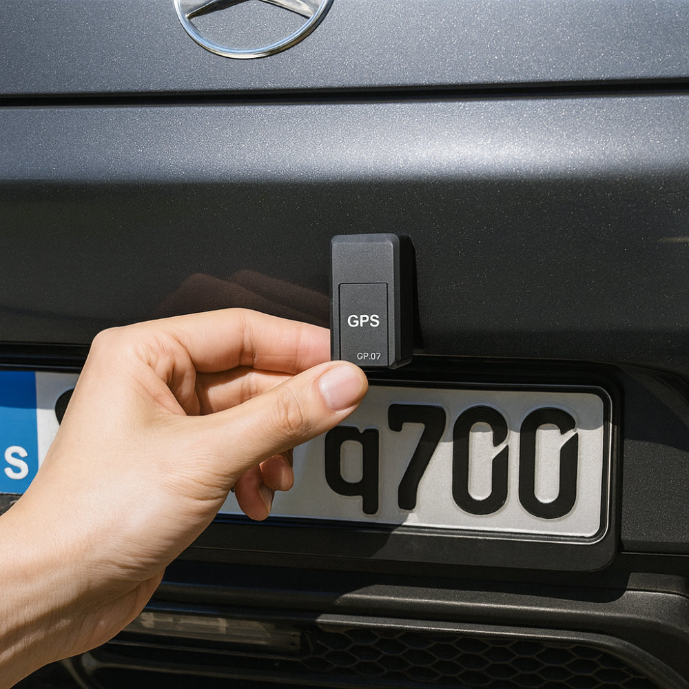 Compact Magnetic Vehicle Tracker for Global Location Monitoring